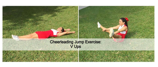 More Cheerleading Exercises to Improve Your Jumps - V Ups
