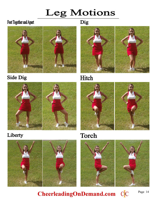 Cheerleading Motions Ebook Program - Cheer and Dance On Demand
