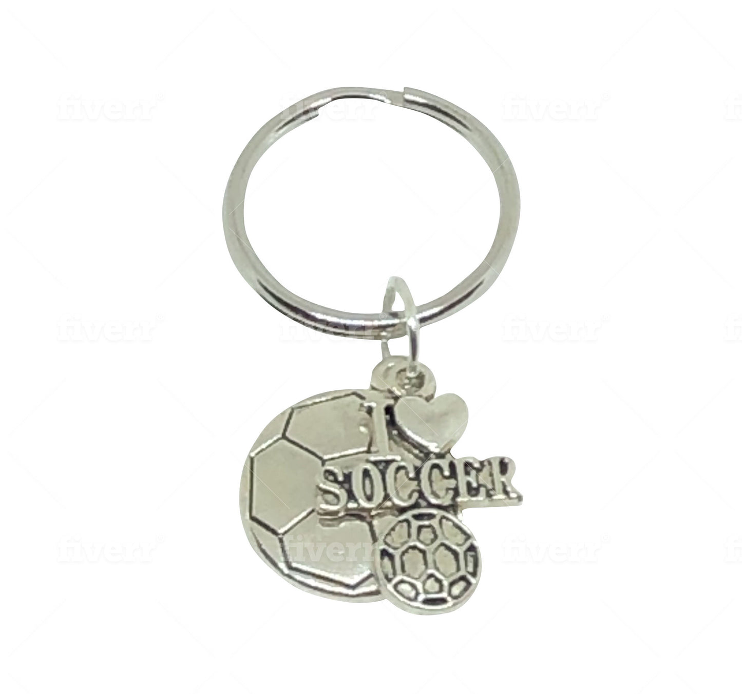 Soccer Keychain - Soccer Accessories - Cheer and Dance On Demand