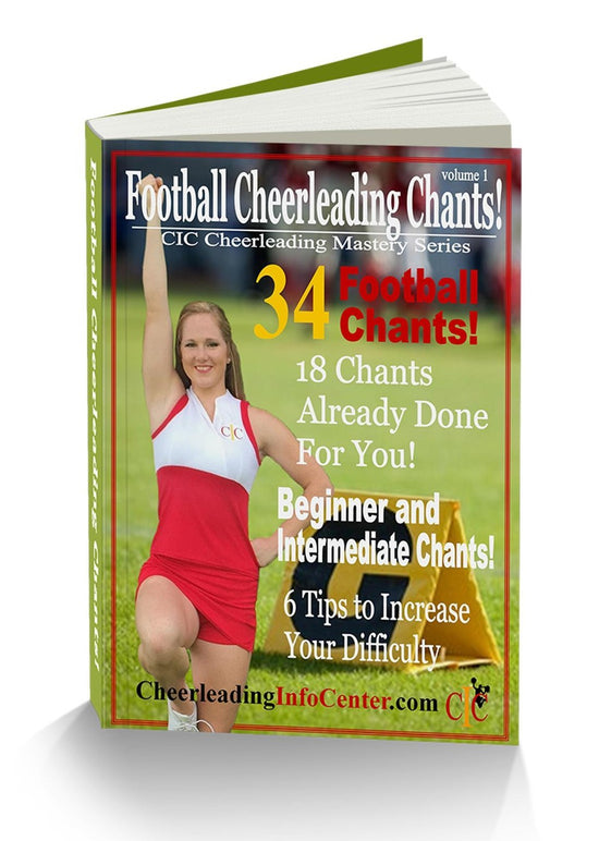 Ultimate Cheerleading 58 Chant Bundle Set 1 - 9 Video Chants PLUS Cheerleading Mastery Series 3 Book Set - Cheer and Dance On Demand