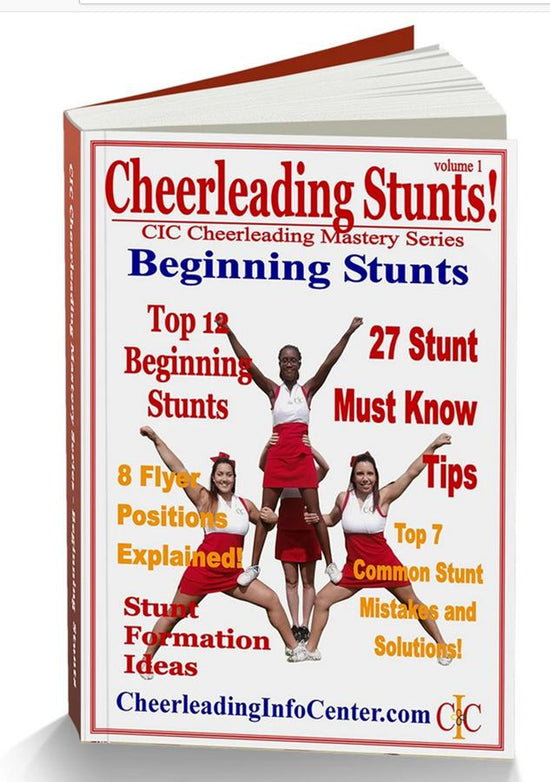 Cheerleading Jumps, Cheerleading Stunts and More! - Cheerleading Mastery Series 3 Book Set - Cheer and Dance On Demand