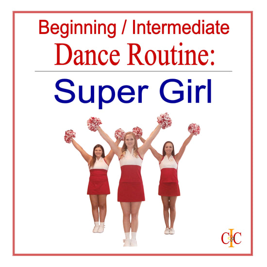 Beginning / Intermediate Dance Routine - Supergirl - Cheer and Dance On Demand