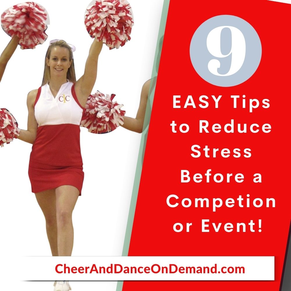 How to Reduce Anxiety and Stress Before A Competition or Event