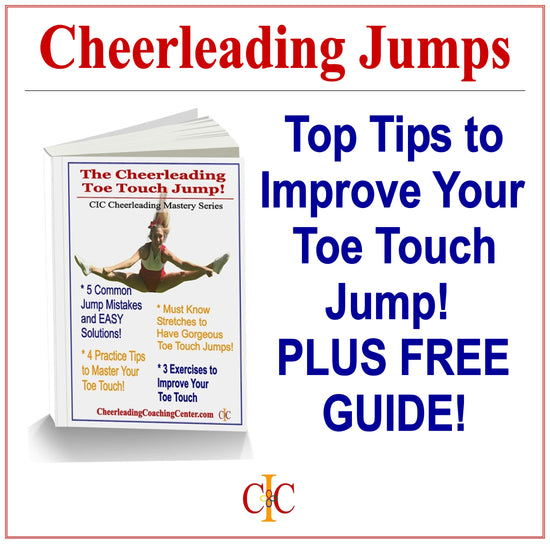 Top Tips to Improve Your Cheerleading Toe Touch Jump