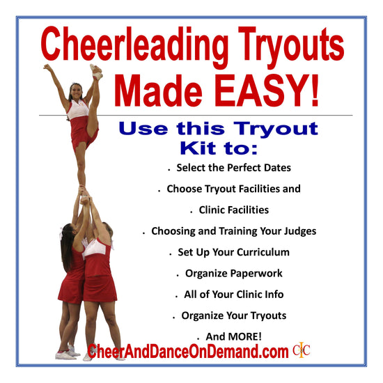 FREE Download!  Cheerleading Tryouts Made Easy!