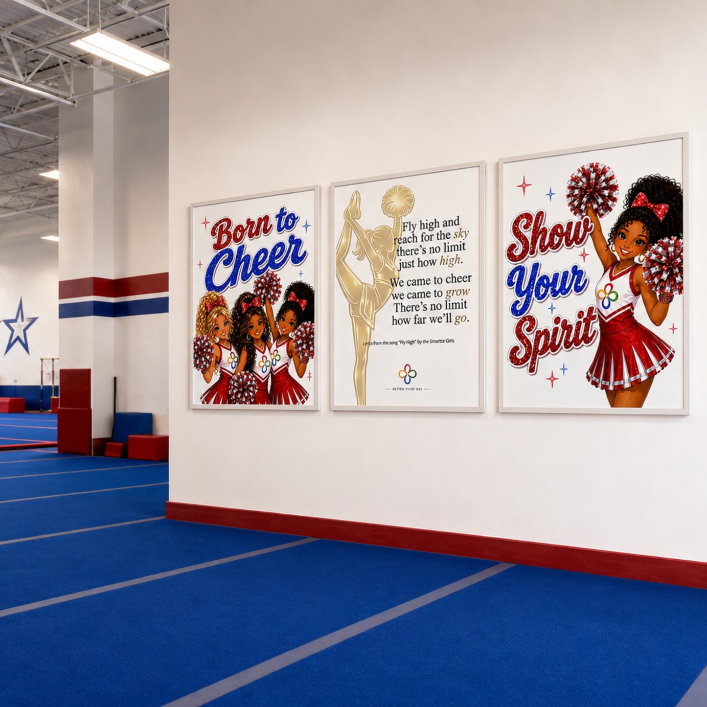 Cheerleading Music Ultimate Song and Poster Bundle