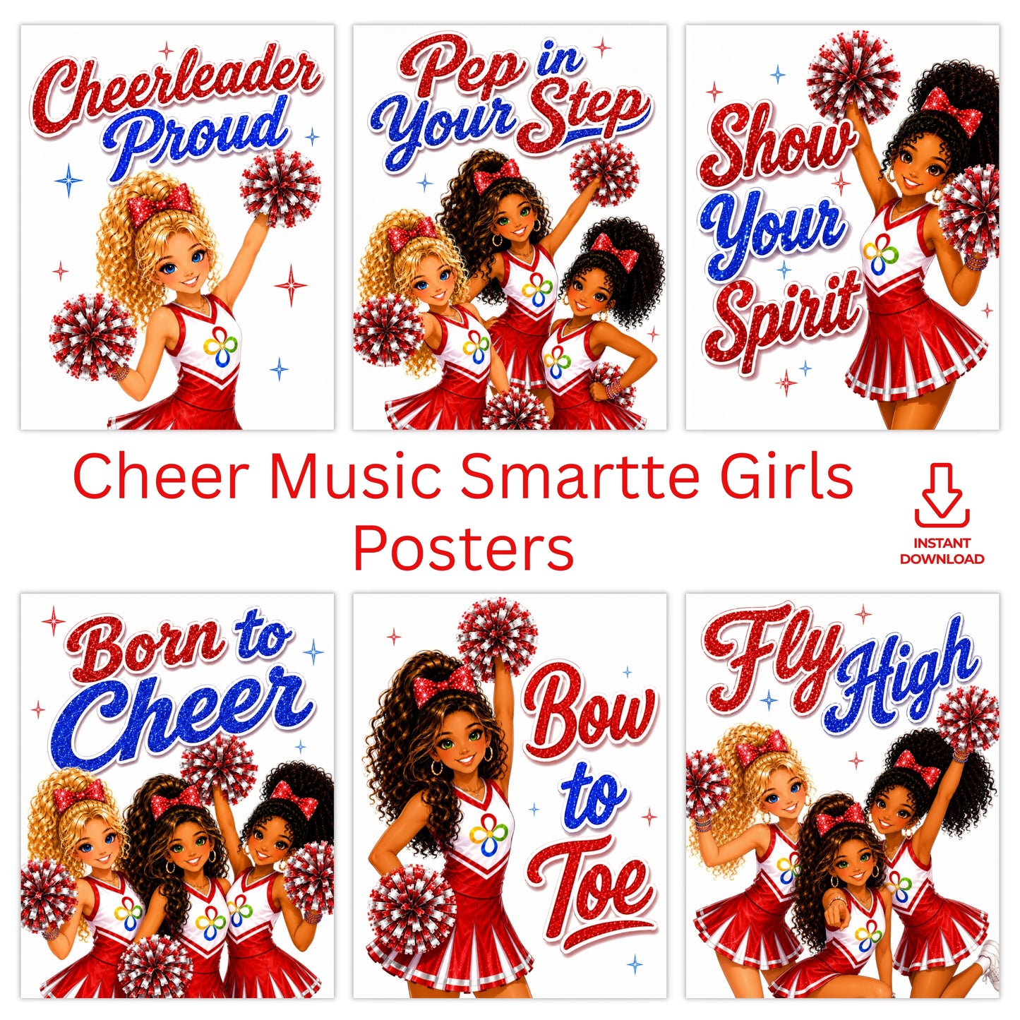 Cheerleading Music Ultimate Song and Poster Bundle