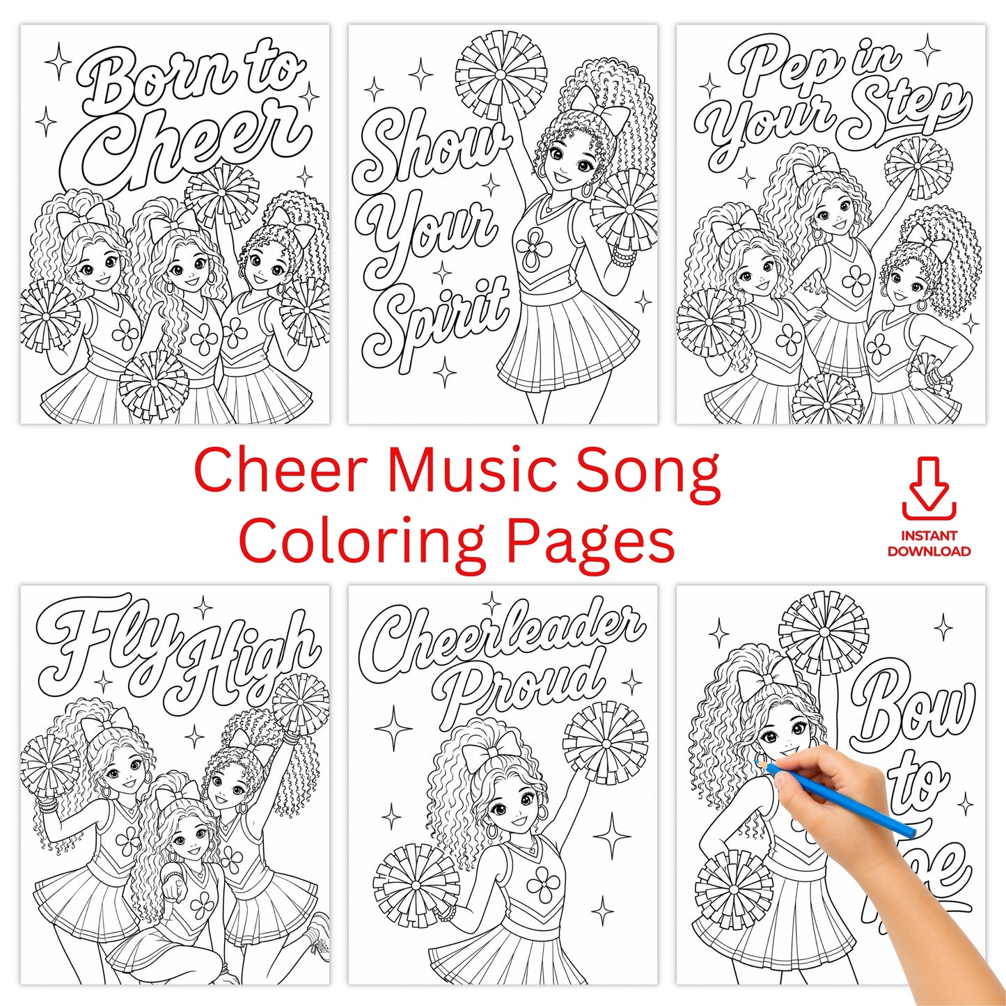 Cheerleading Music Ultimate Song and Poster Bundle
