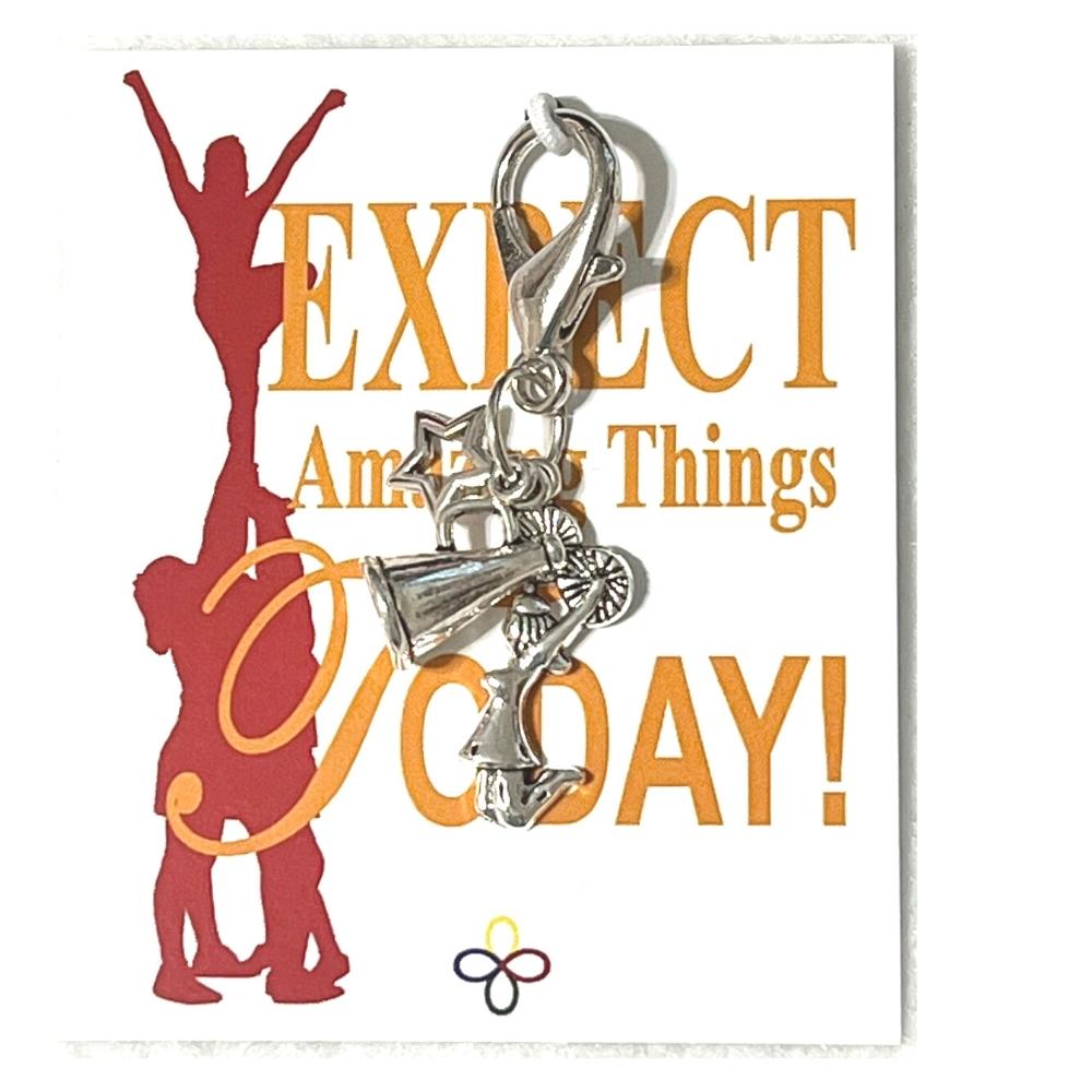 Cheerleading Zipper Pulls, Cheerleading Accessories - Cheer and Dance On Demand