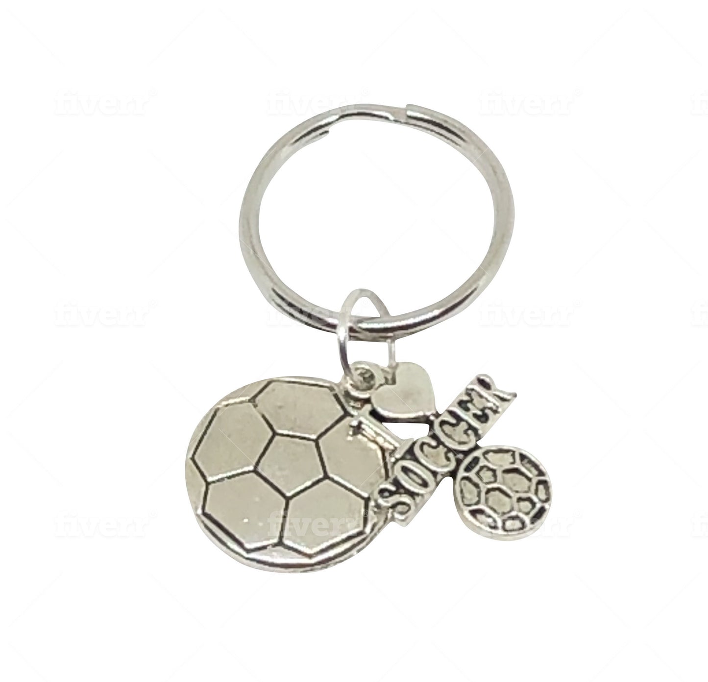 Soccer Keychain - Soccer Accessories - Cheer and Dance On Demand