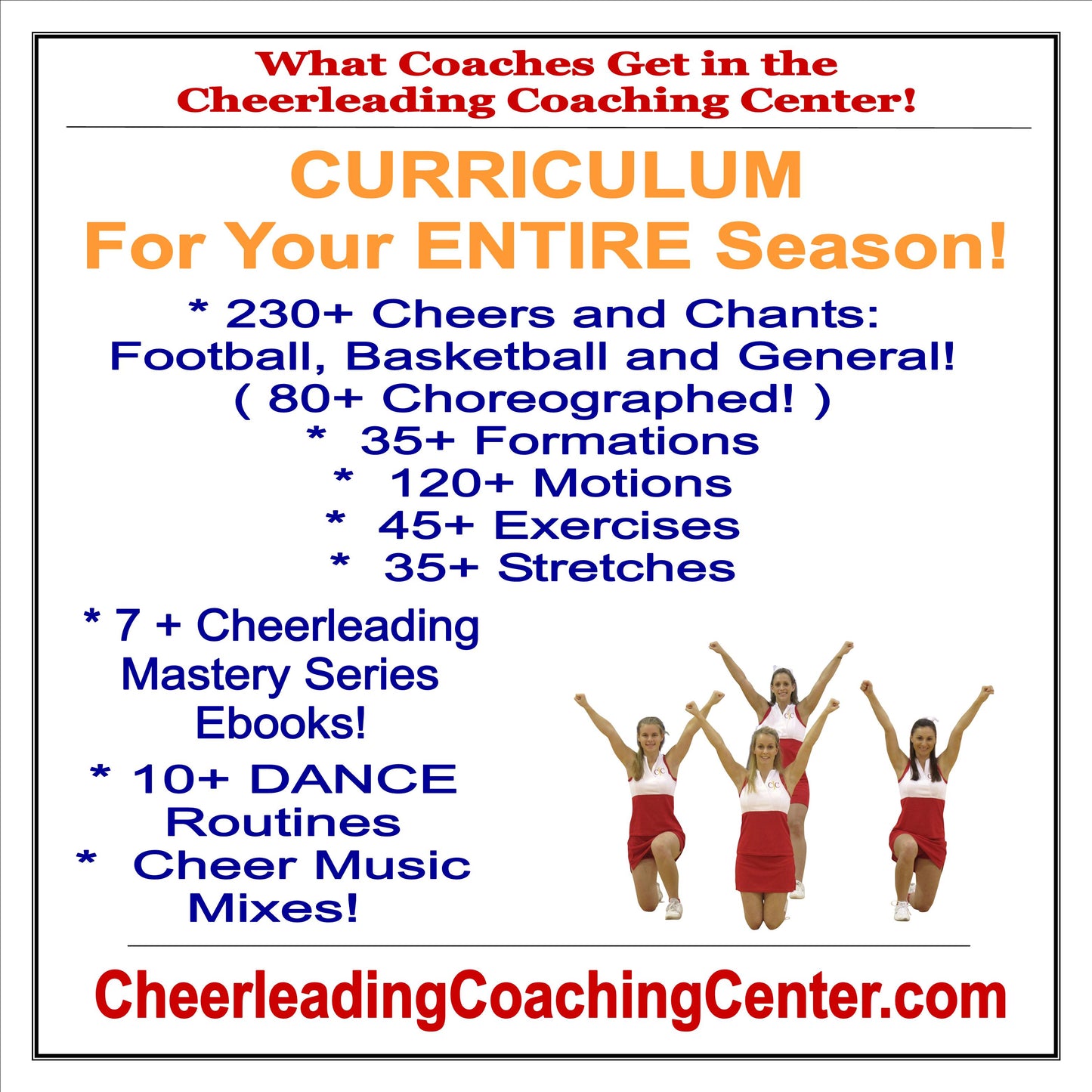 Cheerleading Coaching Center GOLD Membership - Cheer and Dance On Demand