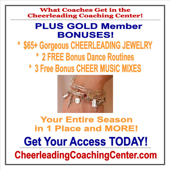 Cheerleading Coaching Center GOLD Membership - Cheer and Dance On Demand