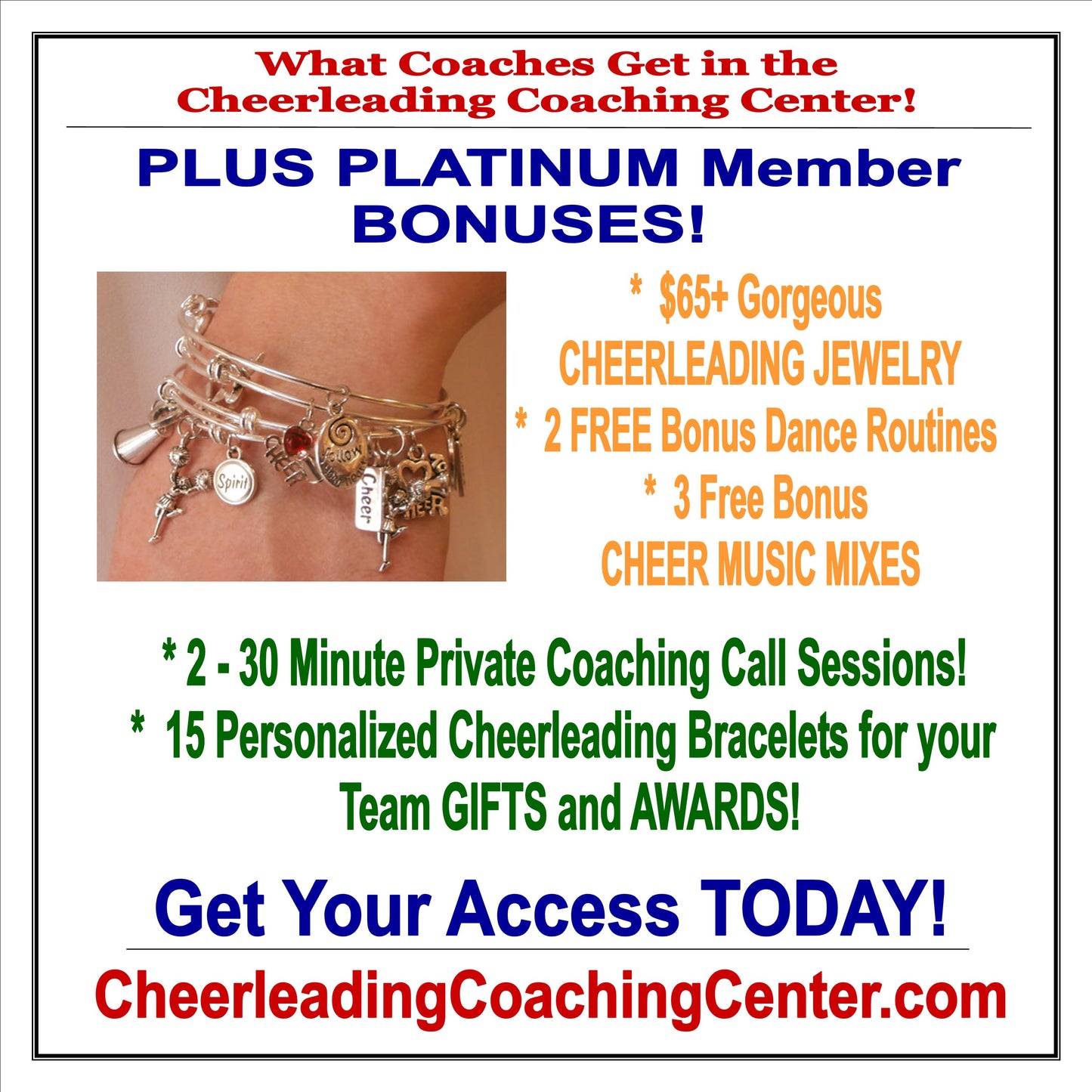 Load image into Gallery viewer, Cheerleading Coaching Center PLATINUM Membership - Cheer and Dance On Demand
