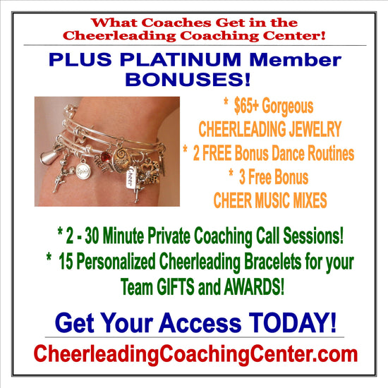 Cheerleading Coaching Center PLATINUM Membership - Cheer and Dance On Demand