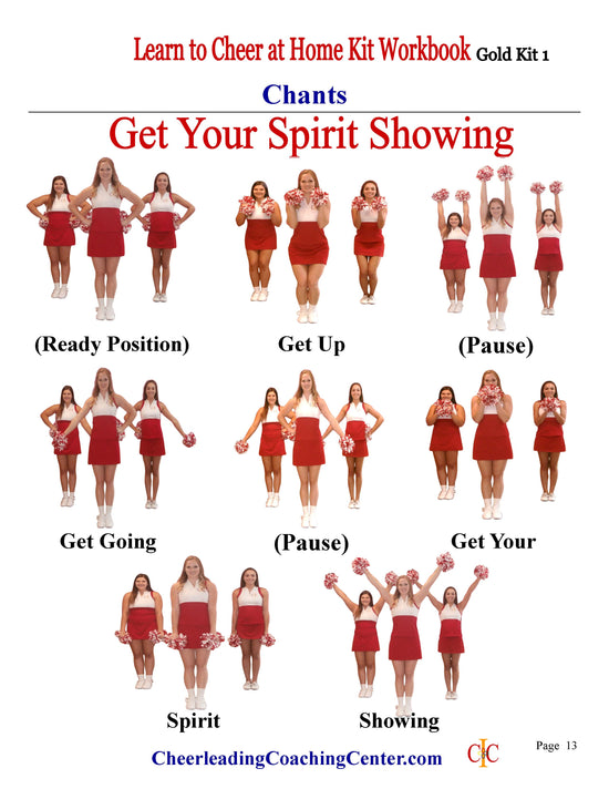 Learn to Cheer at Home Cheerleading Program - PLATINUM Program - Cheer and Dance On Demand