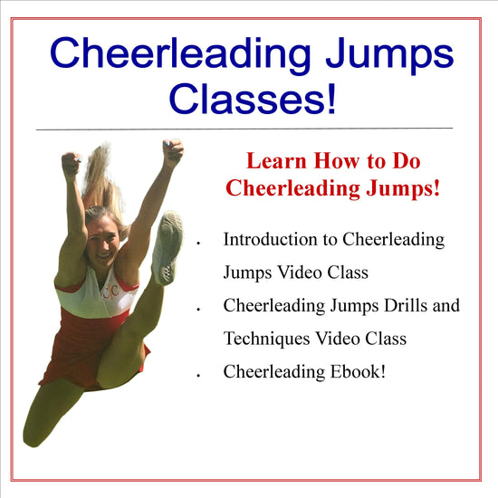 How to Do Cheerleading Jumps - Video Classes - Cheer and Dance On Demand