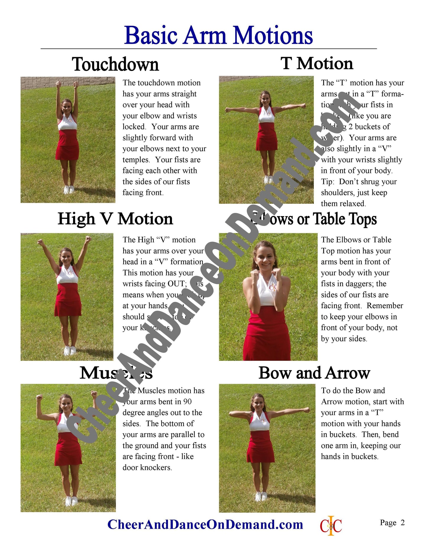 Cheerleading Chants -Set of 3 General Chants - Set 1 - Cheer and Dance On Demand