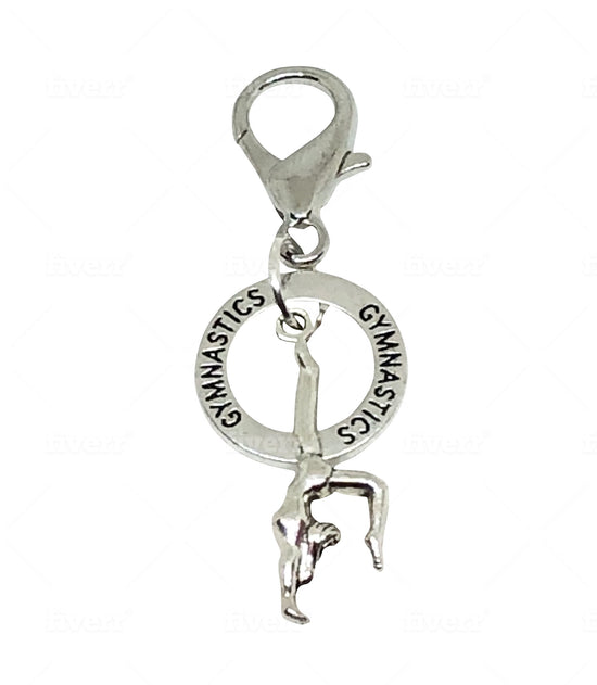 Load image into Gallery viewer, Gymnastics Zipper Pull - Gymnastics Accessories - Cheer and Dance On Demand
