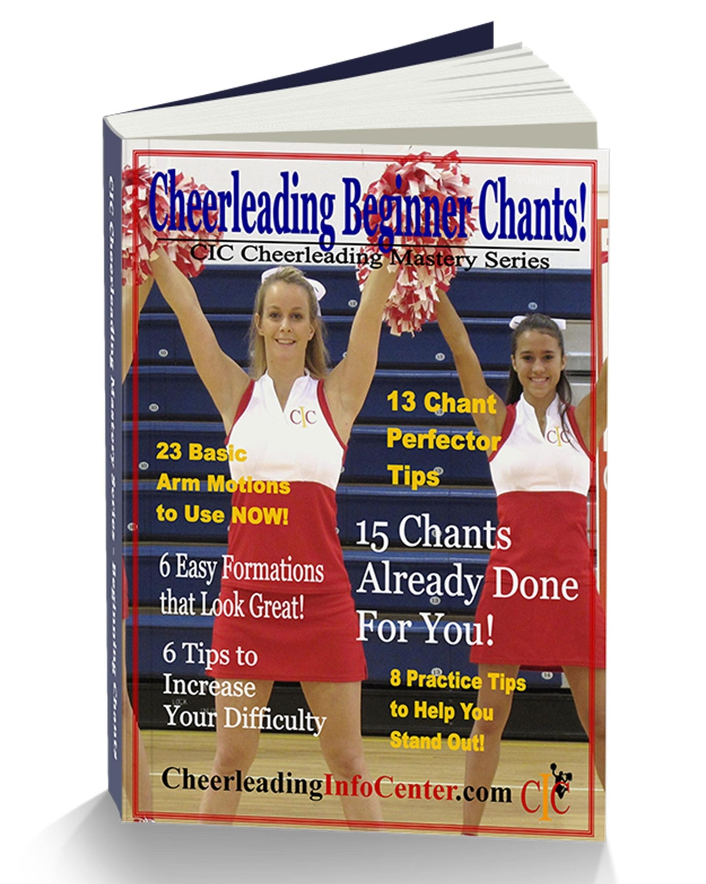 Cheerleading Beginning CHANTS Ebook, Volume 1 - CIC Cheerleading Mastery Series - Cheer and Dance On Demand