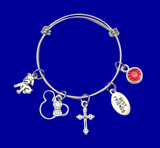 Load image into Gallery viewer, Everyday All About Me Charm Bracelets - Cheer and Dance On Demand
