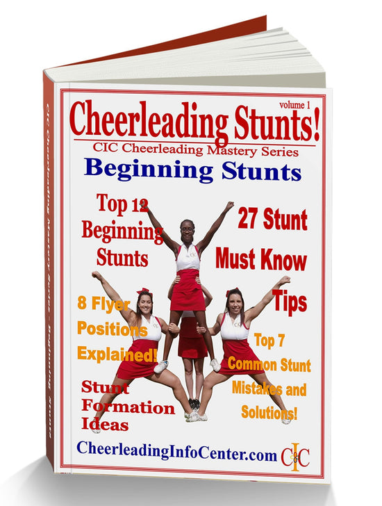Cheerleading Beginning Stunts Ebook - How to Do Cheerleading Stunts - Cheer and Dance On Demand