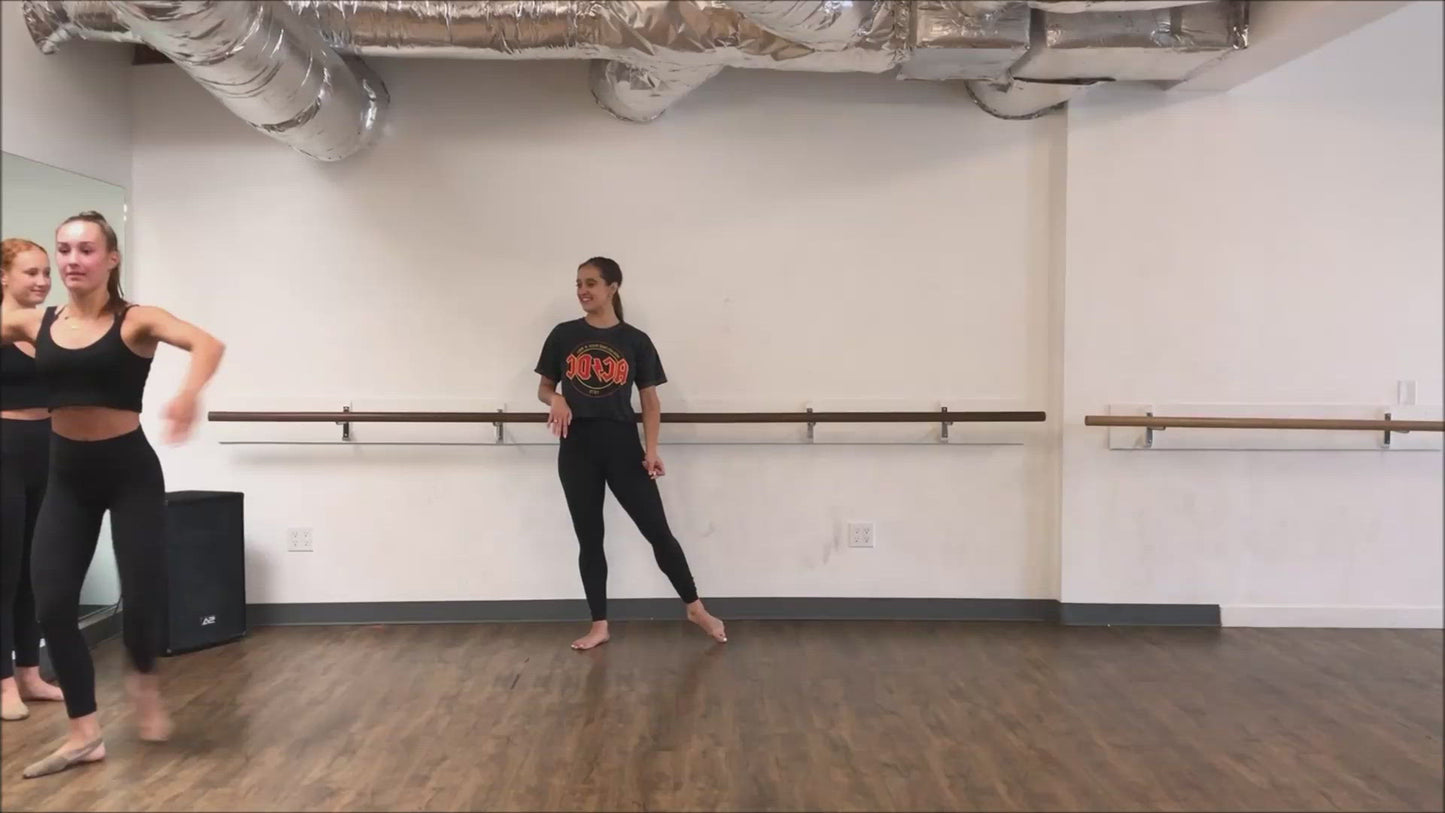Load and play video in Gallery viewer, Pirouettes Dance Technique Class with a Core and Stability Warm Up by Alexis Rowland
