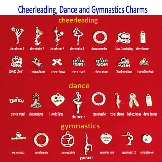 Create Your Own Dance Charm Bracelet - Cheer and Dance On Demand