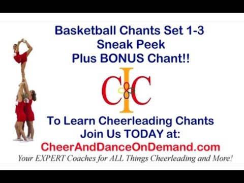 Load and play video in Gallery viewer, Cheerleading Chants -Set of 3 Basketball Chants - Set 1
